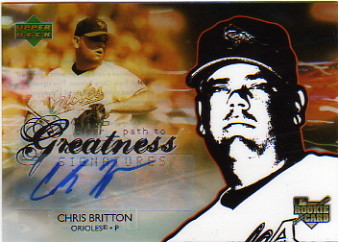 2006 Upper Deck Future Stars #153 Chris Britton AU RC