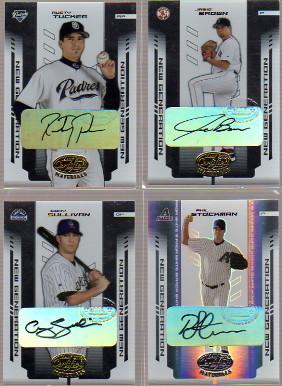 2004 Leaf Certified Materials #274 Rusty Tucker NG AU RC
