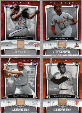 2005 Upper Deck Trilogy Generations Past Lumber Silver #OC Orlando Cepeda/115