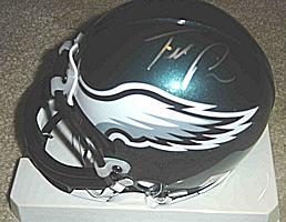 Todd Pinkston autographed ( signed ) Philadelphia Eagles mini-helmet