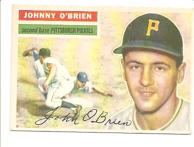 1956 Topps #65 Johnny O'Brien