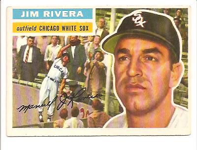1956 Topps #70A Jim Rivera GB