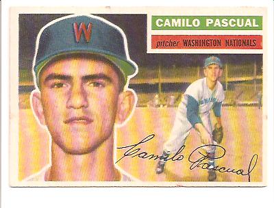 1956 Topps #98 Camilo Pascual