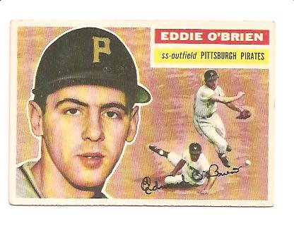 1956 Topps #116 Eddie O'Brien