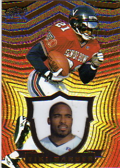 1997 Pacific Invincible #95 Tiki Barber RC