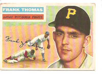 1956 Topps #153 Frank Thomas