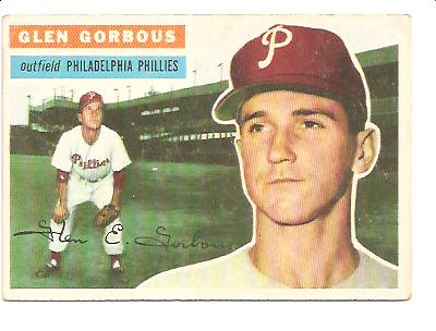 1956 Topps #174 Glen Gorbous RC