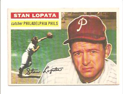 1956 Topps #183 Stan Lopata