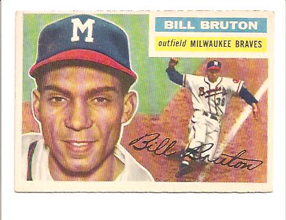 1956 Topps #185 Bill Bruton