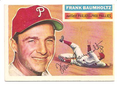 1956 Topps #274 Frank Baumholtz
