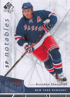 2006-07 SP Authentic #106 Brendan Shanahan N