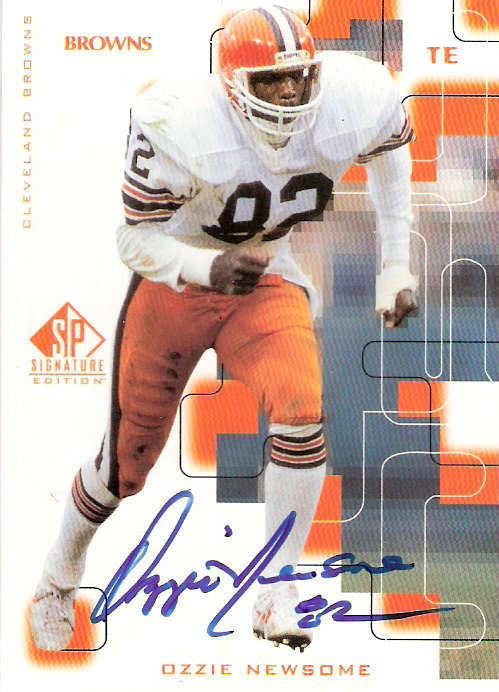 1999 SP Signature Autographs #OZ Ozzie Newsome