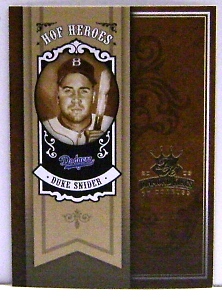 2005 Diamond Kings HOF Heroes #35 Duke Snider