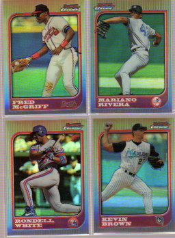 1997 Bowman Chrome Refractors #23 Mariano Rivera
