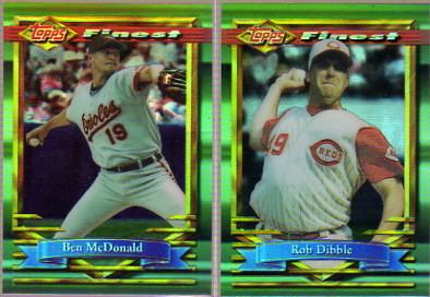1994 Finest Refractors #88 Rob Dibble