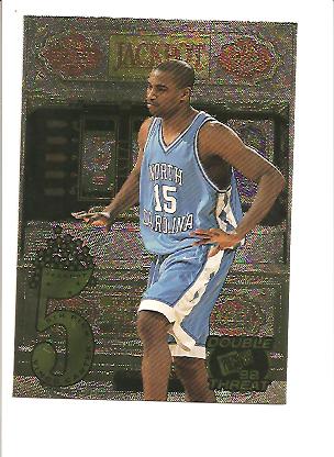 1998 Press Pass Double Threat Jackpot #J2B Vince Carter front image