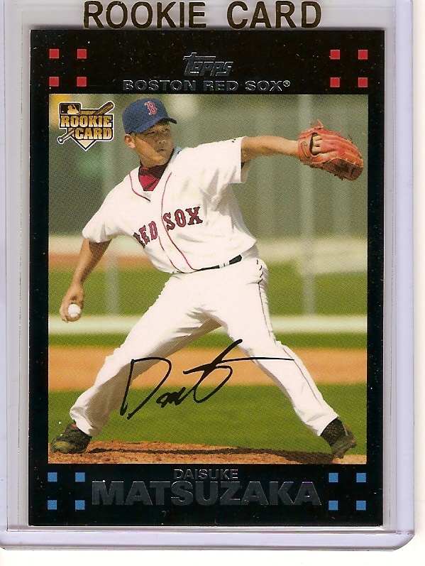 Daisuke Matsuzaka 2007 Red Sox Topps #BOS1