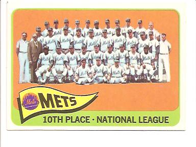 1965 Topps #551 New York Mets TC SP