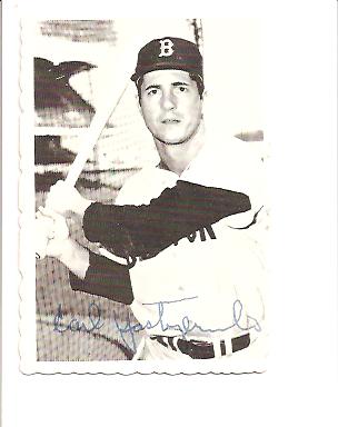 1969 Topps Deckle Edge #4 Carl Yastrzemski