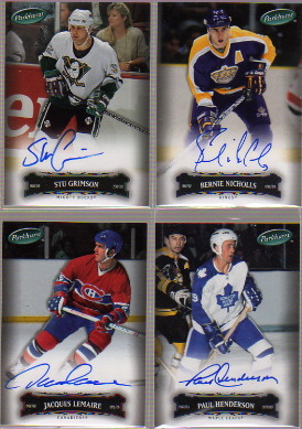 2006-07 Parkhurst Autographs #29 Paul Henderson