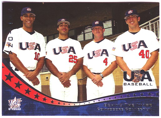 2006-07 USA Baseball #27 Price/Alvarez/Corbin/Weathers BTI