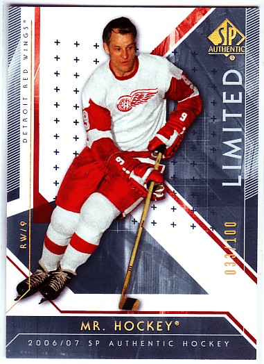 2006-07 SP Authentic Limited #64 Gordie Howe