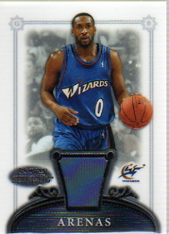 2006-07 Bowman Sterling #23 Gilbert Arenas JSY