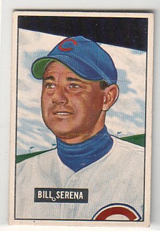 1951 Bowman #246 Bill Serena