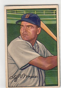 1952 Bowman #13 Cliff Mapes