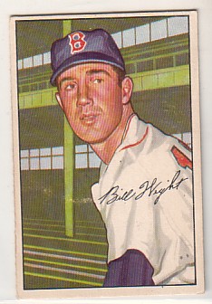 1952 Bowman #117 Bill Wight