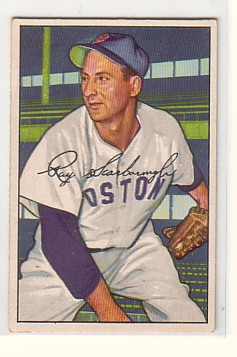 1952 Bowman #140 Ray Scarborough