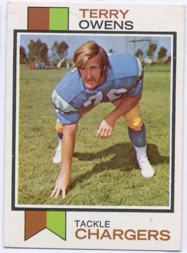 1973 Topps #284 Terry Owens RC