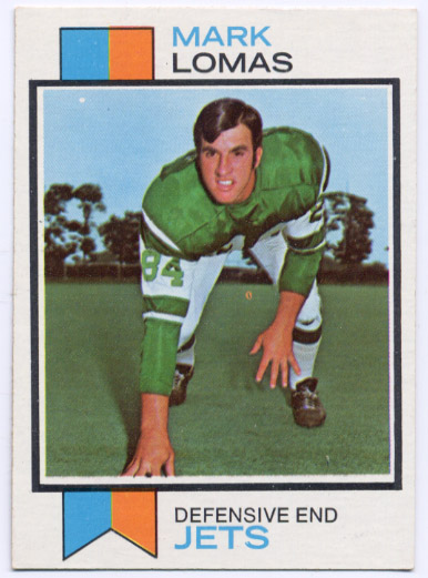 1973 Topps #302 Mark Lomas RC