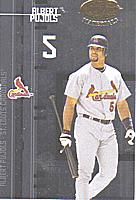 2005 Leaf Certified Materials Preview #1 Albert Pujols