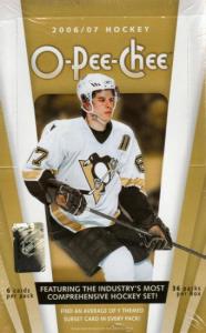2006 - 07 ( 2007 ) O - PEE - CHEE OPC ( By Upper Deck ) Hockey Factory Sealed Hobby Box - 1 Memorabilia Card Per Box & Possible Autographed Cards + A Steven Stamkos Card