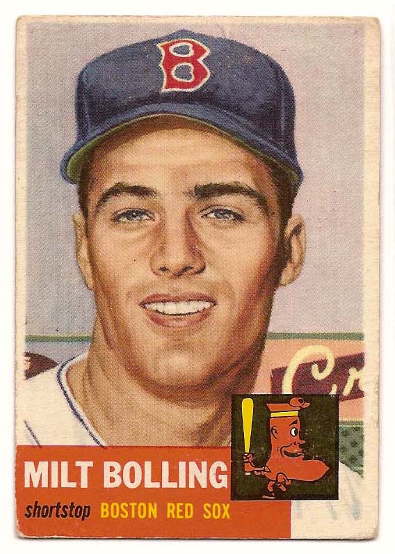 1953 Topps #280 Milt Bolling RC front image