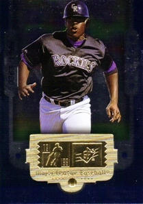 1999 SPx #89 Derrick Gibson SP