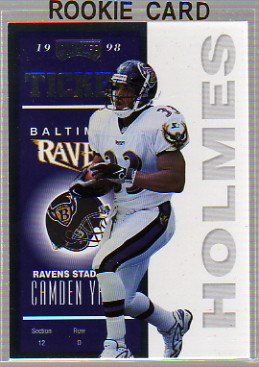 1998 Playoff Contenders Ticket #5 Priest Holmes RC