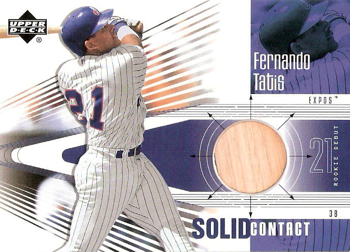 2002 Upper Deck Rookie Debut Solid Contact #TA Fernando Tatis