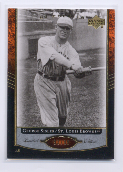 2007 Upper Deck Premier #19 George Sisler