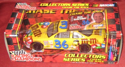 2001 Racing Champions 1:24 #36  K.Schrader/M&M's