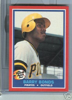 1987 Fleer Baseball's Hottest Stars Complete 44 Card Set (Includes Barrry Bonds Rookie)