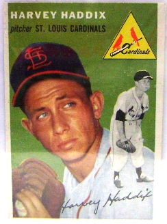1954 Topps #9 Harvey Haddix