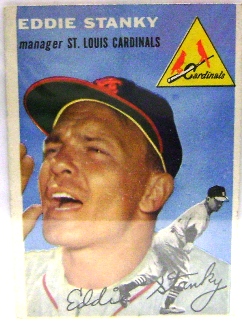 1954 Topps #38 Eddie Stanky MG