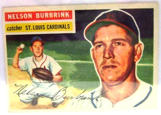 1956 Topps #27 Nelson Burbrink DP RC