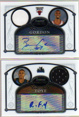 2006-07 Bowman Sterling #35 Ben Gordon JSY AU