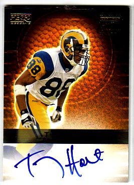 2000 Bowman Reserve Autographs #TH Torry Holt