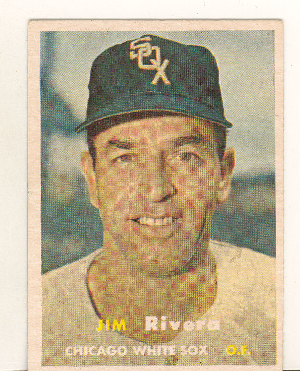 1957 Topps #107 Jim Rivera