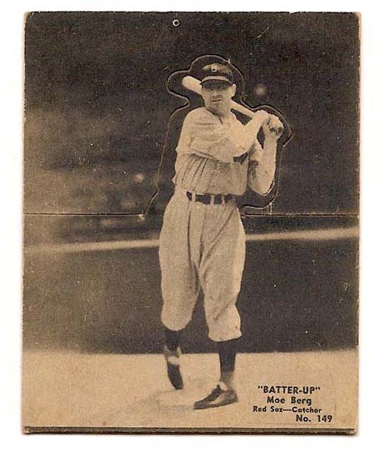 1934-36 Batter-Up #149 Moe Berg