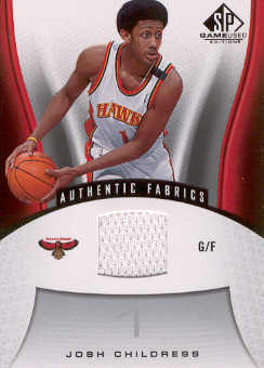 2006-07 SP Game Used #101 Josh Childress JSY
